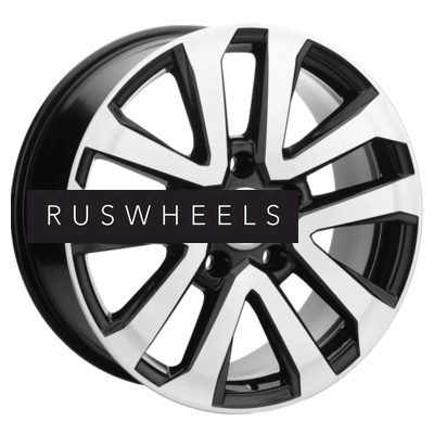 Диски Khomen Wheels 8,5x20/5x150 ET58 D110,1 KHW2003 (LX570/LC100/LC200) Black-FP