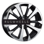 Диски Replay 7x17/5x114,3 ET35 D60,1 TY260 BKF (конус, C570)