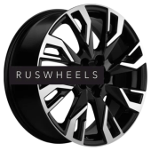 Диски Khomen Wheels 7x18/5x108 ET33 D60,1 KHW1809 (Chery Tiggo 4/Tiggo 7 Pro) Black-FP