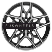 Диски Khomen Wheels 7x17/5x112 ET49 D57,1 KHW1709 (Octavia) Black-FP Диски Khomen Wheels 7x17/5x112 ET49 D57,1 KHW1709 (Octavia) Black-FP