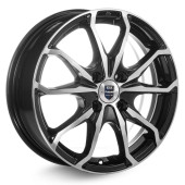 Диски КиК 6,0\R16 4*100 ET40 d67.1 Алмаз черный Диски КиК 6,0\R16 4*100 ET40 d67.1 Алмаз черный
