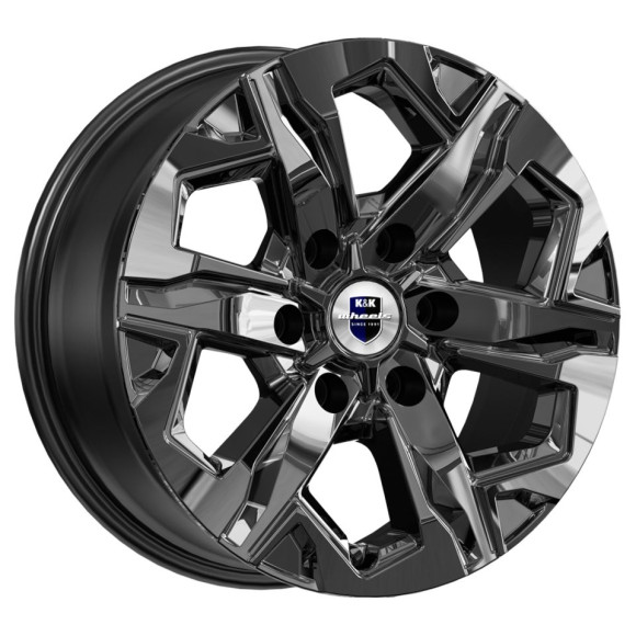 Диски КиК  Тейт (КС1050)  7,5\R17 6*139,7 ET25  d106,1  Кварц  [80269]  <Ш>