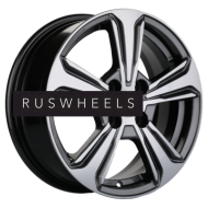 Диски Khomen Wheels 6x15/4x100 ET45 D56,6 KHW1502 (Nexia) Gray-FP