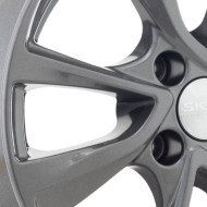 Диски СКАД  Ницца  5,5\R14 4*98 ET35  d58,6  Графит  [2950027]  Fb max 460 kg