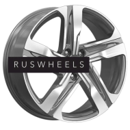 Диски Premium Series 7,5x19/5x114,3 ET53 D67,1 КР004 (Tucson) Diamond Gloss Graphite (77570)