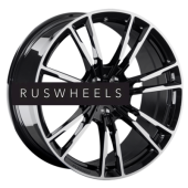 Диски LS Forged 8x19/5x112 ET27 D66,6 LS FG06 BKF (конус, C570)