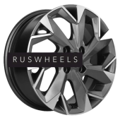 Диски Khomen Wheels 5,5x14/4x100 ET38 D67,1 KHW1402 (Accent/Getz/i20) Gray-FP