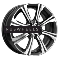 Диски iFree 6x15/5x100 ET38 D57,1 Апероль (КС862) Блэк Джек