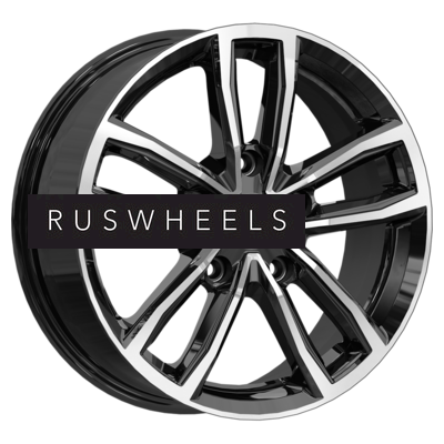 Диски КИК 6,5x17/5x114,3 ET40 D66,1 Каланг (КС1086) Алмаз черный Диски КИК 6,5x17/5x114,3 ET40 D66,1 Каланг (КС1086) Алмаз черный