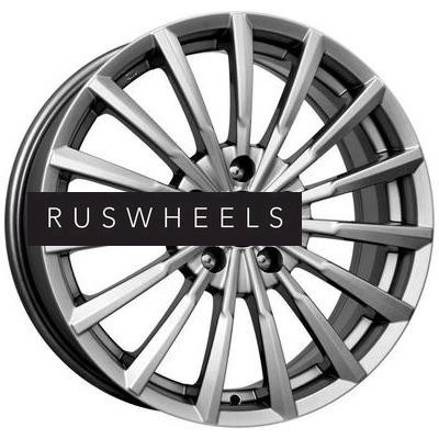 Диски КИК 7x17/5x100 ET48 D56,1 Акцент (КС562) Дарк платинум Диски КИК 7x17/5x100 ET48 D56,1 Акцент (КС562) Дарк платинум