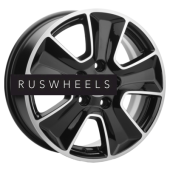 Диски Khomen Wheels 6,5x16/5x114,3 ET43 D67,1 KHW1601 (Huyndai/Kia) Black-FP Диски Khomen Wheels 6,5x16/5x114,3 ET43 D67,1 KHW1601 (Huyndai/Kia) Black-FP