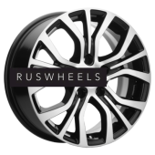 Диски Khomen Wheels 6,5x16/5x110 ET45 D67,1 KHW1608 (DFM 580) Black-FP Диски Khomen Wheels 6,5x16/5x110 ET45 D67,1 KHW1608 (DFM 580) Black-FP