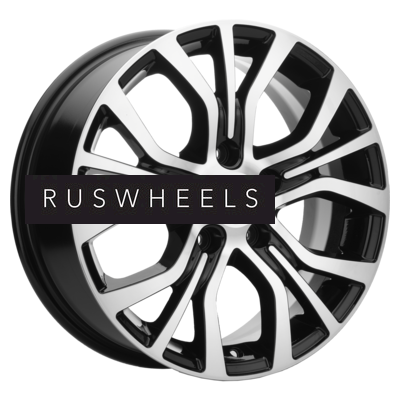 Диски Khomen Wheels 6,5x16/5x110 ET45 D67,1 KHW1608 (DFM 580) Black-FP Диски Khomen Wheels 6,5x16/5x110 ET45 D67,1 KHW1608 (DFM 580) Black-FP