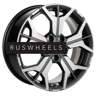 Диски Khomen Wheels 7x17/5x114,3 ET48 D67,1 KHW1715 (Kia K5) Gray-FP Диски Khomen Wheels 7x17/5x114,3 ET48 D67,1 KHW1715 (Kia K5) Gray-FP
