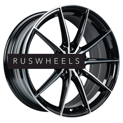 Диски INCH 8x18/5x114,3 ET40 D67,1 FA8533 Gloss Black Machined Face (ZJH)