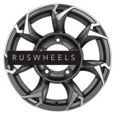 Диски Khomen Wheels 5,5x15/5x139,7 ET5 D108,1 KHW1505 (Jimny) Gray-FP Диски Khomen Wheels 5,5x15/5x139,7 ET5 D108,1 KHW1505 (Jimny) Gray-FP