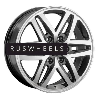 Диски Replay 7x18/6x139,7 ET53,5 D92,5 HND307 BKF (конус, C570)