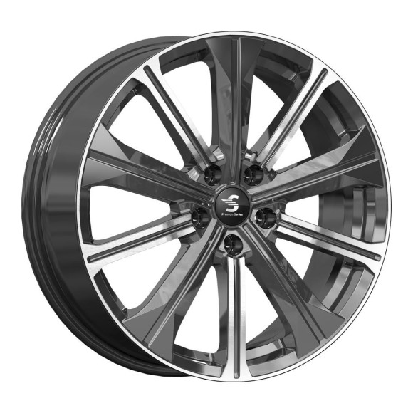 Диски СКАД Premium 7,0\R19 5*114.3 ET40 d64.1 Diamond gloss graphite Диски СКАД Premium 7,0\R19 5*114.3 ET40 d64.1 Diamond gloss graphite