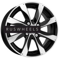 Диски K&K 6x15/4x100 ET38 D67,1 Джемини (КС617) Алмаз черный Диски K&K 6x15/4x100 ET38 D67,1 Джемини (КС617) Алмаз черный