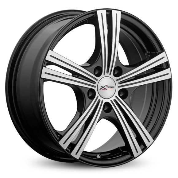 Диски Xtrike 6.5\R16 5*100 ET38 d57.1 BK/FP Диски Xtrike 6.5\R16 5*100 ET38 d57.1 BK/FP