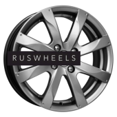 Диски КИК 6x15/4x114,3 ET40 D66,1 Джемини-оригинал (КС617) Дарк платинум