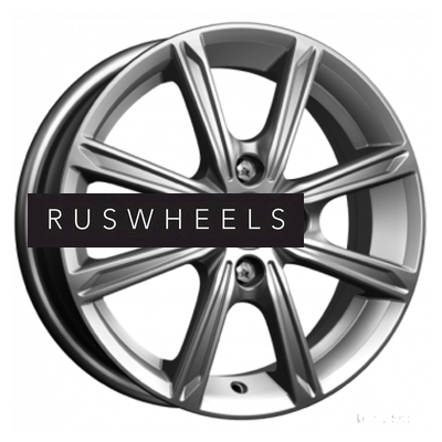 Диски КИК 5x14/4x98 ET35 D58,5 Флэш (КС698) Дарк платинум