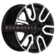 Диски Khomen Wheels 8x17/6x139,7 ET25 D106,1 KHW1723 (LC Prado/Lexus GX) Black-FP Диски Khomen Wheels 8x17/6x139,7 ET25 D106,1 KHW1723 (LC Prado/Lexus GX) Black-FP