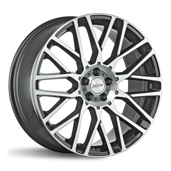 Диски Xtrike 8.5\R20 5*108 ET45 d63.4 BK/FP Диски Xtrike 8.5\R20 5*108 ET45 d63.4 BK/FP
