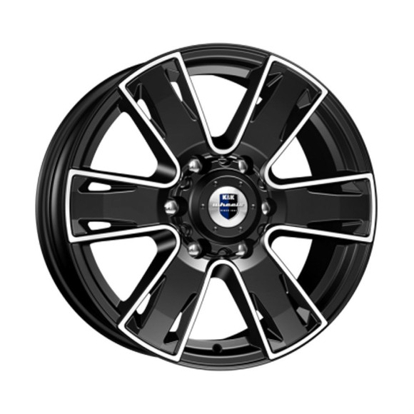 Диски КиК 7,0\R17 6*139.7 ET38 d67.1 Алмаз черный
