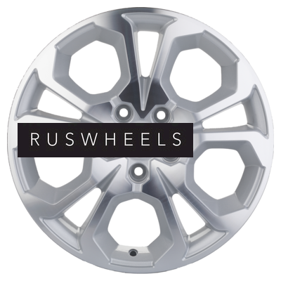 Диски Khomen Wheels 6,5x17/5x114,3 ET50 D66,1 KHW1711 (Arkana/Kaptur) F-Silver-FP Диски Khomen Wheels 6,5x17/5x114,3 ET50 D66,1 KHW1711 (Arkana/Kaptur) F-Silver-FP