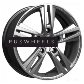 Диски КИК 6,5x17/5x114,3 ET46 D67,1 Прайм (КС721) Дарк платинум