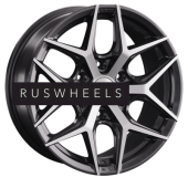 Диски LS 8x17/6x139,7 ET30 D106,1 1303 GMF (конус, Колпак+лого)