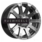 Диски КИК 7x16/5x139,7 ET35 D108,5 Байкал (КС601) Дарк платинум