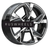 Диски КИК 7,5x18/5x112 ET37 D66,6 Кайан (КС1012) Алмаз черный