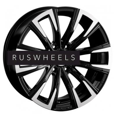 Диски LS 8x20/6x139,7 ET30 D77,8 812 BKF (конус, Колпак+лого)