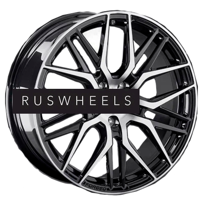Диски LS Forged 8x19/5x108 ET36 D65,1 LS FG04 BKF (конус, C570) Диски LS Forged 8x19/5x108 ET36 D65,1 LS FG04 BKF (конус, C570)