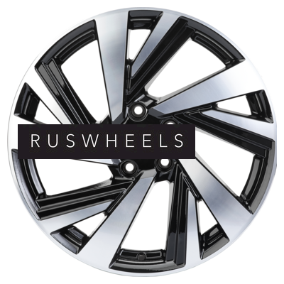 Диски Khomen Wheels 7,5x18/5x114,3 ET45 D67,1 KHW1801 (Xceed/CX-3/5) Black-FP Диски Khomen Wheels 7,5x18/5x114,3 ET45 D67,1 KHW1801 (Xceed/CX-3/5) Black-FP