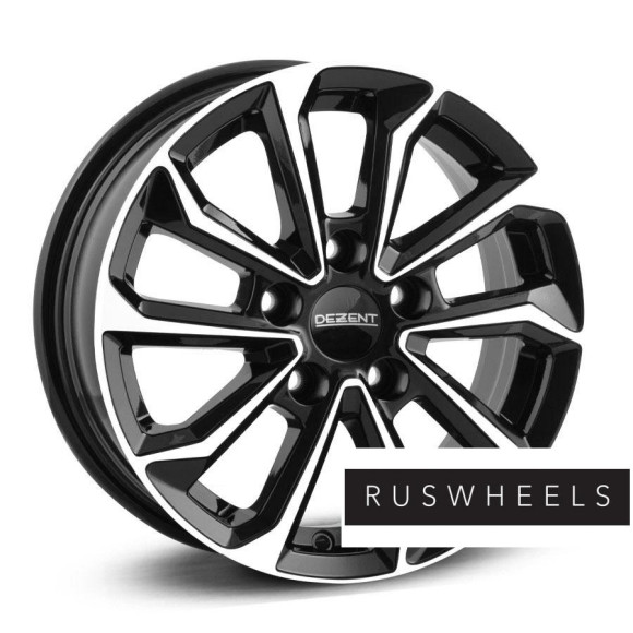 Диски Dezent R18 / 7.5J PCD 5x114.3 ЕТ 38 ЦО 71.6 KS black polished Диски Dezent R18 / 7.5J PCD 5x114.3 ЕТ 38 ЦО 71.6 KS black polished