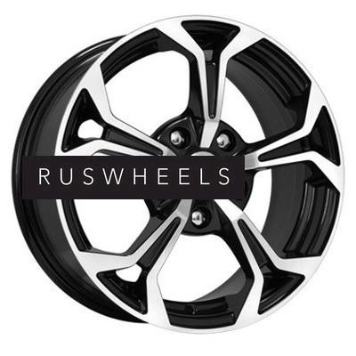 Диски iFree 6,5x15/5x114,3 ET43 D67,1 Эрнесто (КС484) Блэк Джек