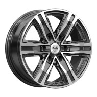 Диски КиК 7.5\R17 6*139.7 ET38 d67.1 Алмаз черный Диски КиК 7.5\R17 6*139.7 ET38 d67.1 Алмаз черный