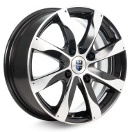 Диски КиК 5.5\R14 4*100 ET45 d56.1 Алмаз черный Диски КиК 5.5\R14 4*100 ET45 d56.1 Алмаз черный