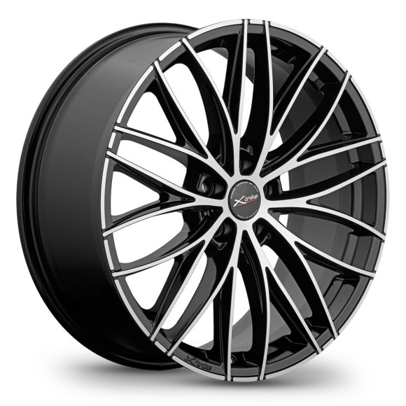 Диски X'trike  X-141  8,0\R20 5*108 ET45  d60,1  BK/FP  [14104AK]  Chery Tiggo 8 Pro
