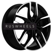 Диски Khomen Wheels 6,5x17/5x114,3 ET40 D67,1 KHW1708 (XCeed) Black-FP