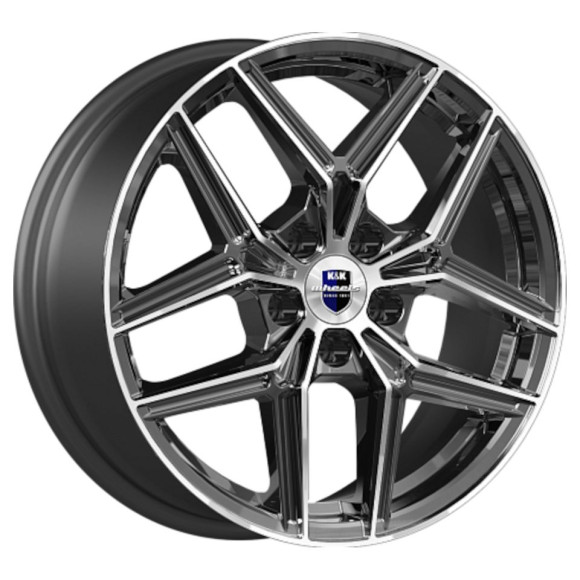 Диски КиК 7,0\R17 5*114.3 ET50 d67.1 Алмаз черный Диски КиК 7,0\R17 5*114.3 ET50 d67.1 Алмаз черный