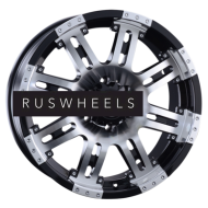 Диски LS 9x20/6x139,7 ET20 D106,1 954 BKF (конус, Колпак+лого)