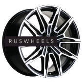 Диски Khomen Wheels 8,5x19/5x114,3 ET30 D60,1 KHW1904 (RX/NX) Black-FP