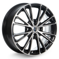 Диски КиК 6,0\R16 4*100 ET50 d60.1 Алмаз черный SK Диски КиК 6,0\R16 4*100 ET50 d60.1 Алмаз черный SK