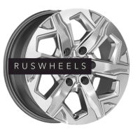 Диски КИК 7,5x17/6x139,7 ET30 D106,1 Тейт (КС1050) Дарк платинум Диски КИК 7,5x17/6x139,7 ET30 D106,1 Тейт (КС1050) Дарк платинум