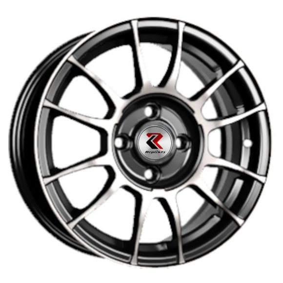 Диски RЕPLIKEY  K37  6,0\R14 4*98 ET35  d58,5  BK/FP  [3700AY]