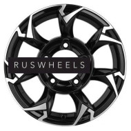 Диски Khomen Wheels 5,5x15/5x139,7 ET5 D98,5 KHW1505 (Lada NIVA 4x4) Black-FP Диски Khomen Wheels 5,5x15/5x139,7 ET5 D98,5 KHW1505 (Lada NIVA 4x4) Black-FP